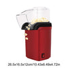 Popcorn Machine, Hot Air Popper Ready in 3 Minutes, One Button, No Oil Needed