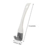 V-Shaped Barbecue Grill Brush with Scraper