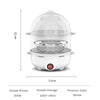 Double Layer Multifunctional Electric Egg Cooker