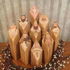 Nativity Scene Column Statues