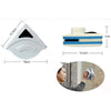 Magnetic Window Cleaner, Double Sided Wiper for Tall Panes and Balcony Doors