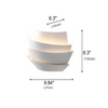 Modern Scandinavian wall lamp with double spotlight