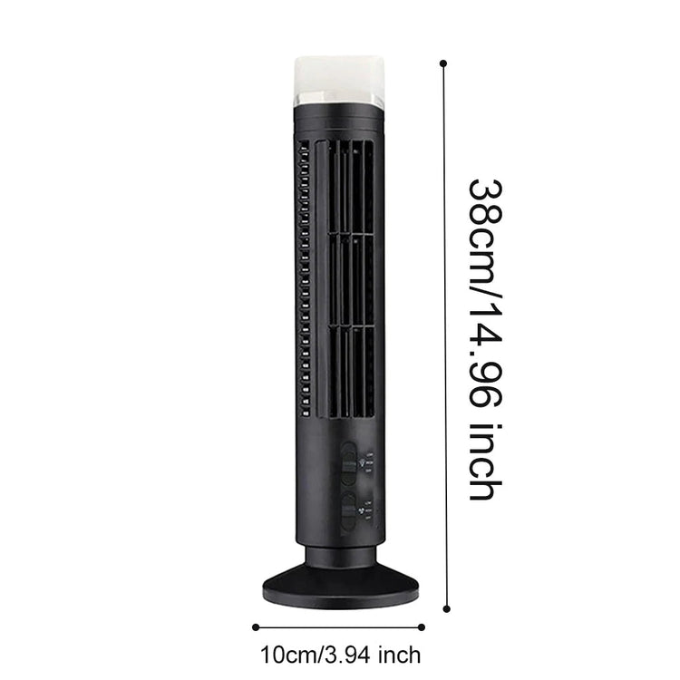 Mini Desktop Air Conditioner with USB Bladeless Cooling