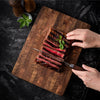 Chopping Block, End Grain Wood Cutting Board, Knife Friendly and Warp Resistant