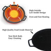 Grill Pan and Griddle in One, Medical Stone Non Stick, Works on Any Heat Source