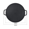 Grill Pan and Griddle in One, Medical Stone Non Stick, Works on Any Heat Source