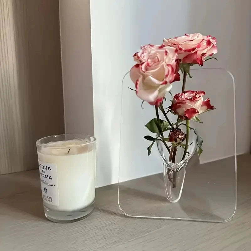 A Frame That Holds Flowers
