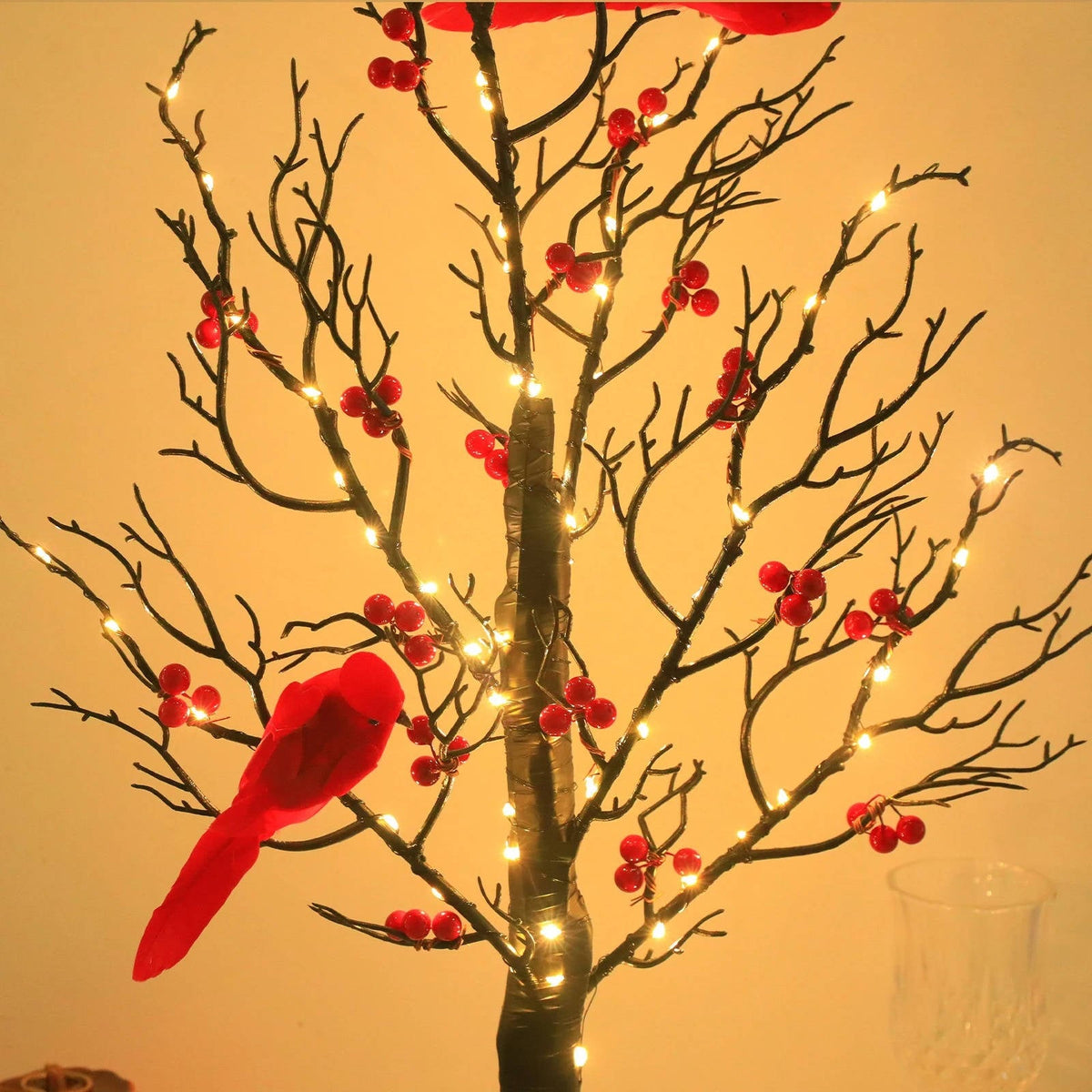 Cardinals And Berry Detail