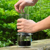 Coffee Press, Three in One Brewer with Triple Filter and Shatterproof Body