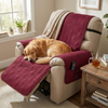 Waterproof Quilted Recliner Arm Chair Slip Cover