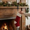 Garland Christmas Stocking Holders for Mantle