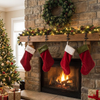 Garland Christmas Stocking Holders for Mantle