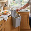 2.4 Gallon Kitchen Compost Bin For Counter Top Or Under Sink