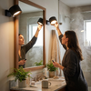 Rechargeable Wall Light with 360° Rotation
