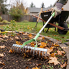 Long Reach Thatch Rake for Dethatching Dead Grass