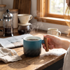 Vintage Espresso Cups With Wooden Handle
