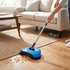 Manual 2-in-1 Broom with Rotating Brush