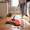 Manual 2-in-1 Broom with Rotating Brush