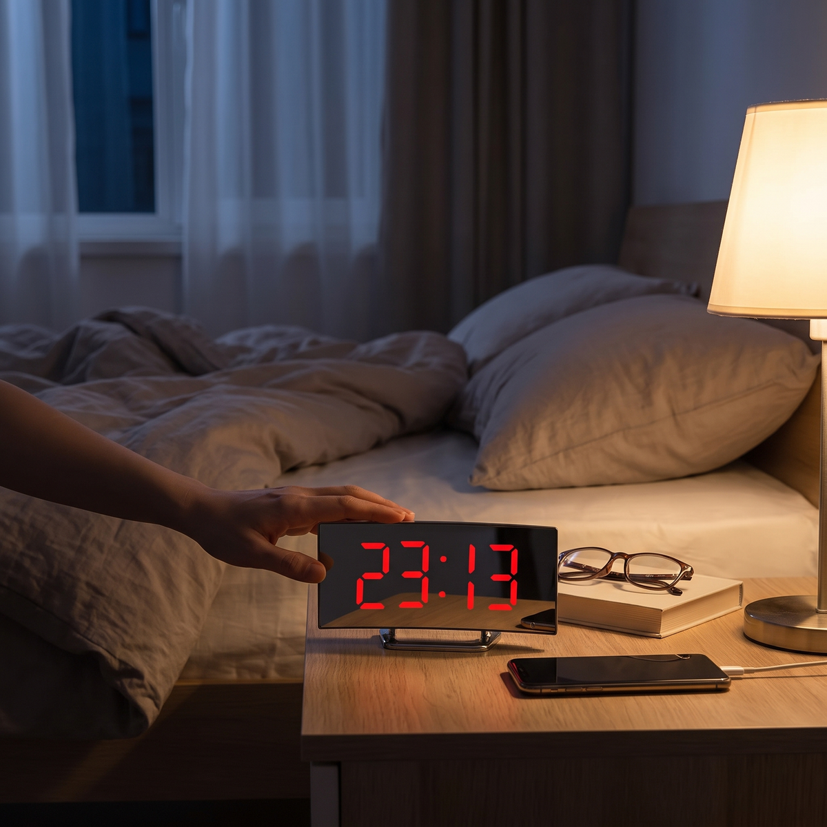 Two Alarms, One Clock