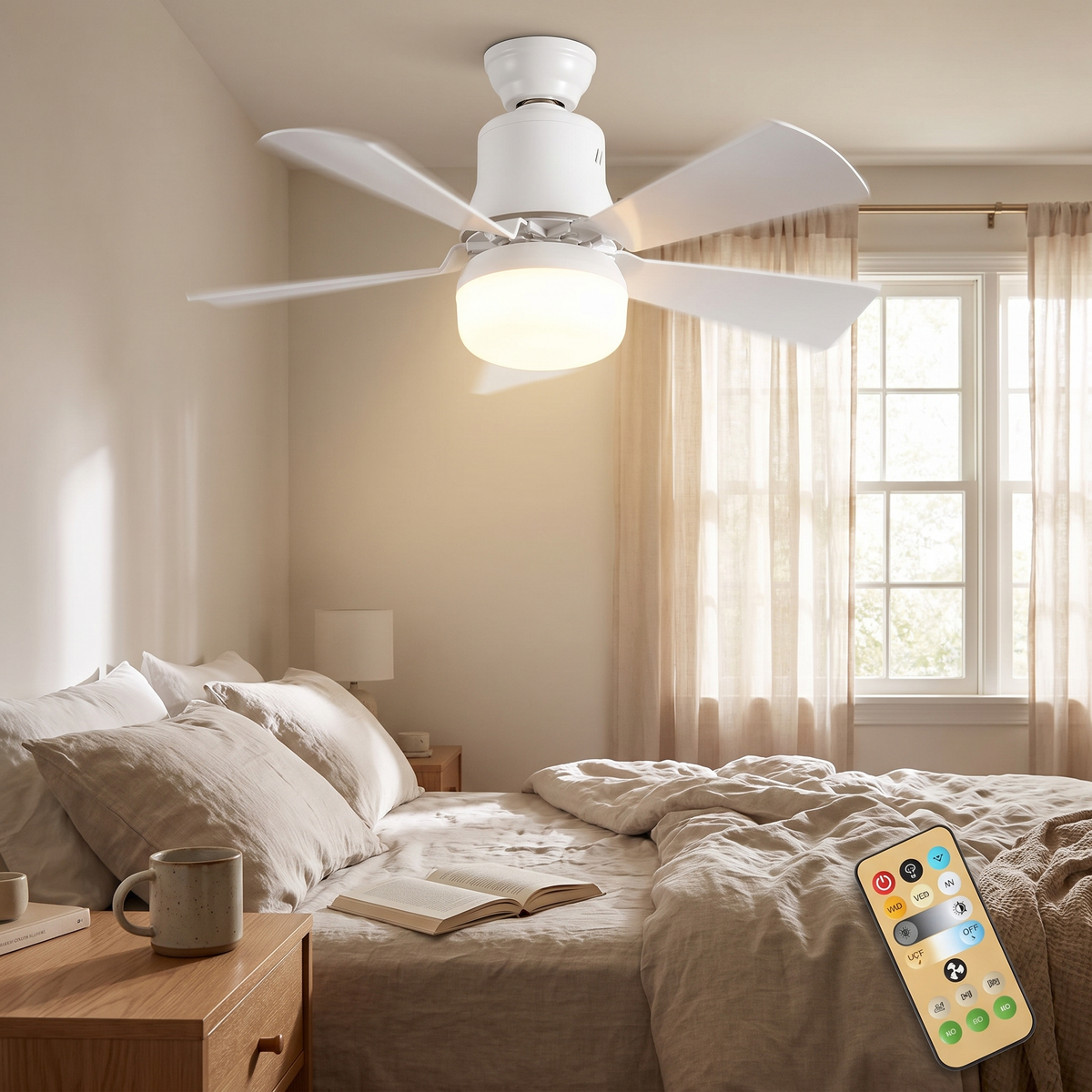 Fan And Light In One