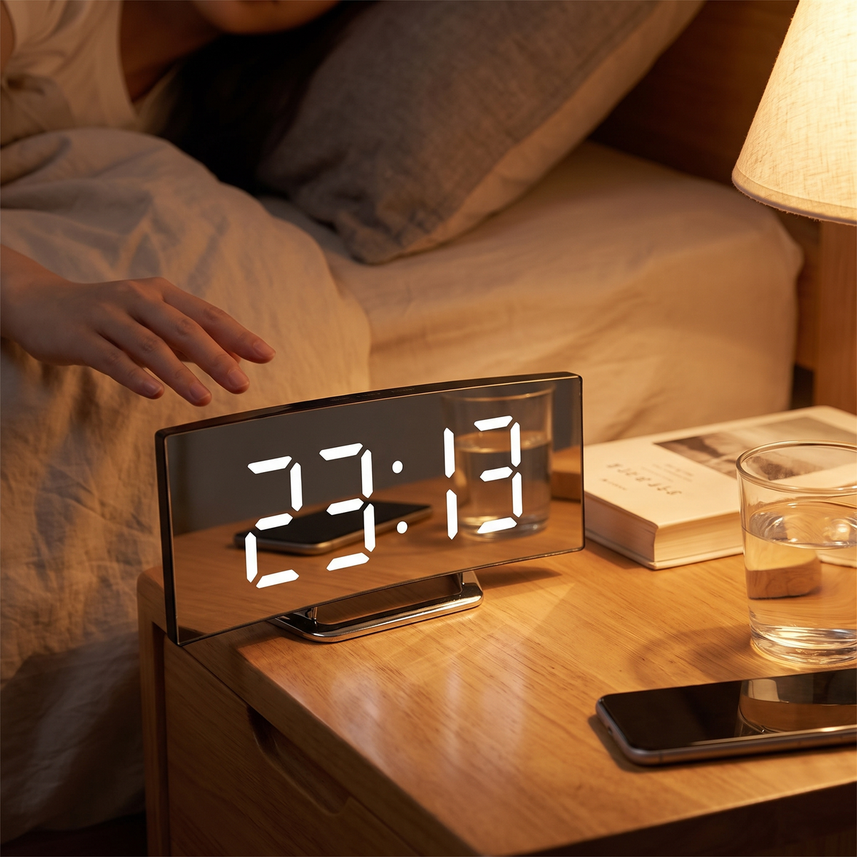 A Mirror That Tells Time