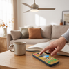 Ceiling-mounted fan