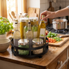 3-Tier Swivel Metal Organizer