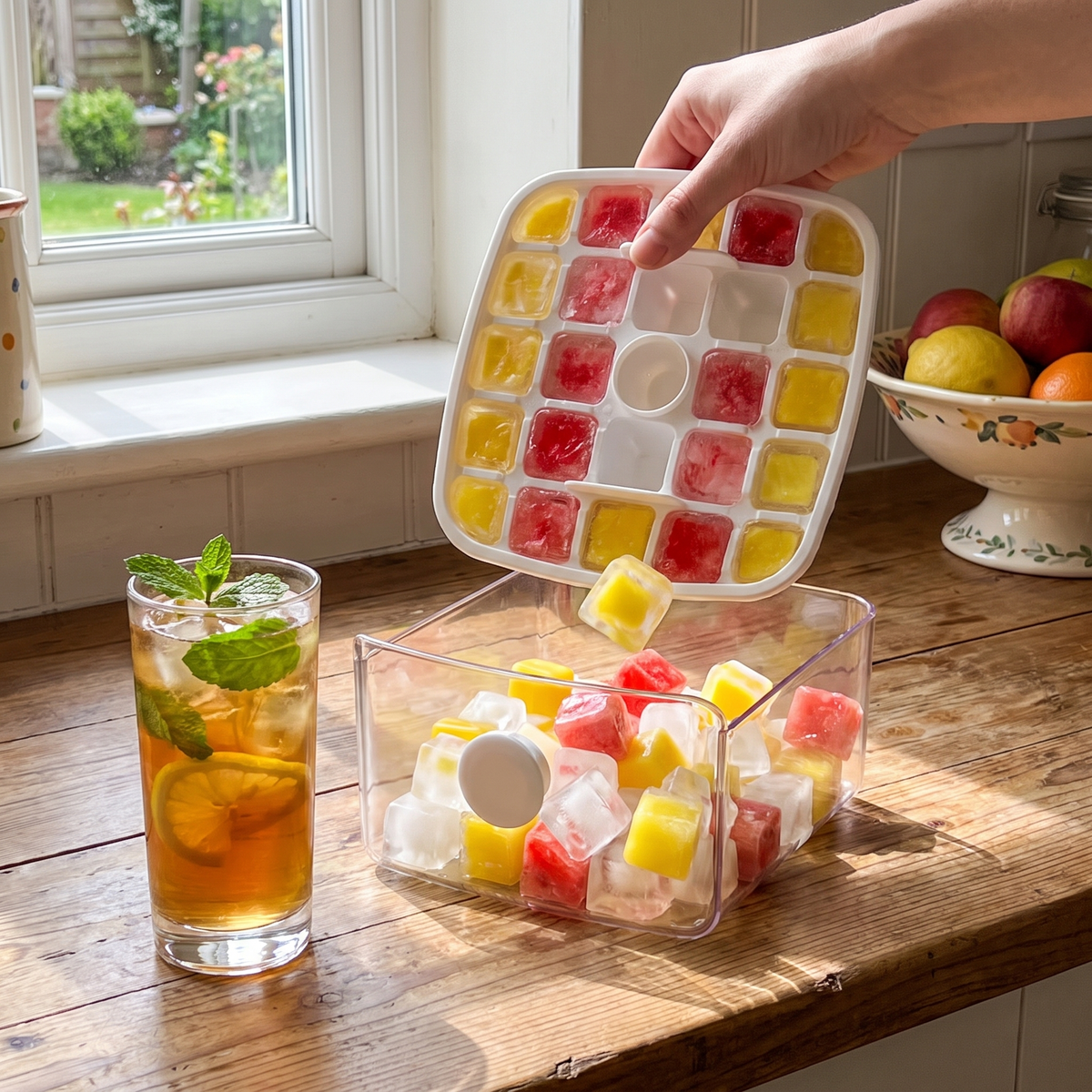 Stacks Neatly, Freezes Fast