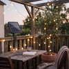 Solar-Powered Fairy Lights For Outdoor Use