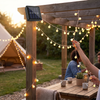 Solar-Powered Fairy Lights For Outdoor Use