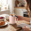 Rechargeable Mug with Built-in Stirring