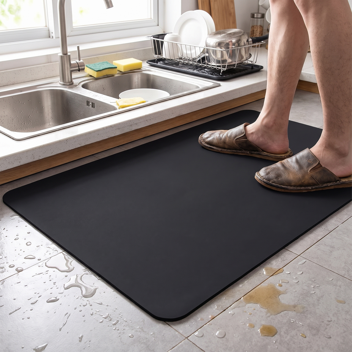 Grips The Surface, Stays Flat