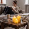 Realistic Flameless Candles With Remote