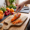 Dual-Blade Peeler for Slicing