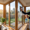 Long Handle Telescopic Window Cleaner