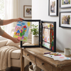 Innovative Picture Frame For Up To 150 Drawings And Artworks