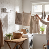 Space-Saving Retractable Clothesline