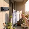 Space-Saving Retractable Clothesline