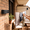 Space-Saving Retractable Clothesline