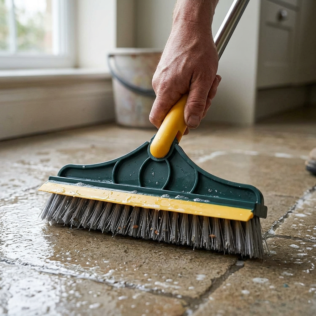 Scrub Without Kneeling Down