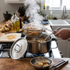 2-in-1 Stainless Steel Deep Frying Pot