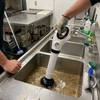 High-Pressure Toilet Plunger and Drain Unblocker
