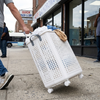 Laundry Basket With Wheels