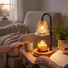 Flower Dimmable Candle Warmer Lamp