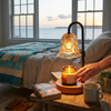 Flower Dimmable Candle Warmer Lamp