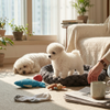 Realistic Interactive Plush Puppy Toy