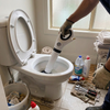 High-Pressure Toilet Plunger and Drain Unblocker