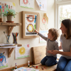 Innovative Picture Frame For Up To 150 Drawings And Artworks