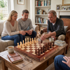 Wooden Chess Set - Perfect for Home and Travel
