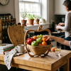 Folding Fruit Basket & Cutting Board